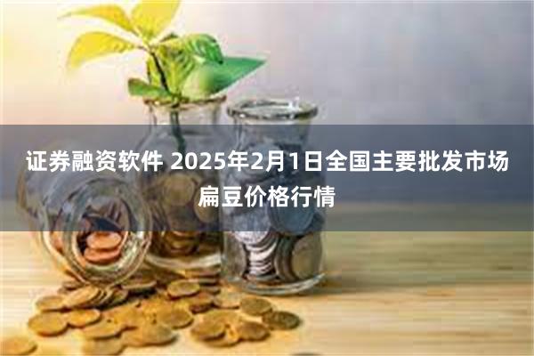 证券融资软件 2025年2月1日全国主要批发市场扁豆价格行情